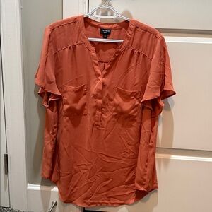 Torrid Women's Rust Blouse